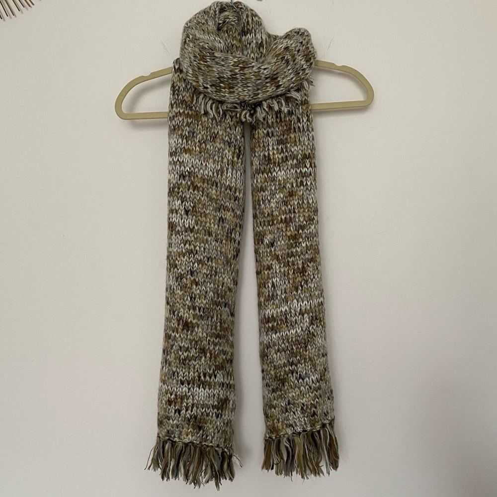 ❤️ Lucky Brand Marled Knit Scarf